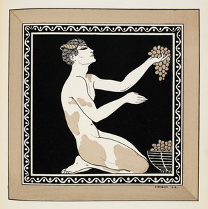 Nijinsky som faun i baletten L