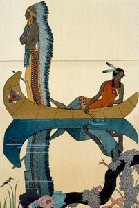 På Missouri av Georges Barbier