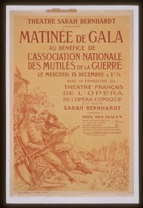 Galamorgon till förmån för National Association of War Crippled Sarah Bernhardt Theatre av Georges Clairin