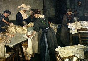 Strykning på Barnhemmet av Georges Dervaux