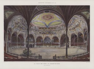 Salle des Fetes på Champ de Mars, världsutställningen 1900, Paris