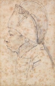 Francois Hanriot (1761-94) (penna på papper) av Georges Francois Gabriel