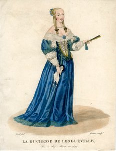 Anne Genevieve av Bourbon-Conde, hertiginna av Longueville, Anne de Bretagne, tidigt 1800-tal.
