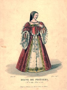 Diane de Poitiers, tidigt 1800-tal.
