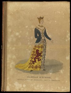 Isabella av Skottland, hertiginna av Bretagne, sent 1700-tal.