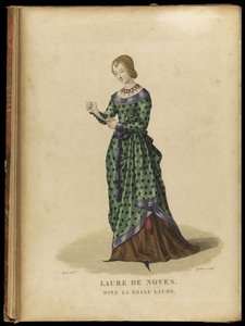 Laura de Noves 1310-1348, sent 1700-tal.