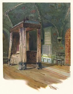 Sovrum av tsar Alexis Michaelovitch, i Kreml, Moskva, c1900, 1905