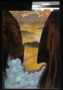 Vorhor, The Green Wave (äggtempera på duk)