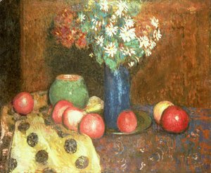 Stilleben med frukt