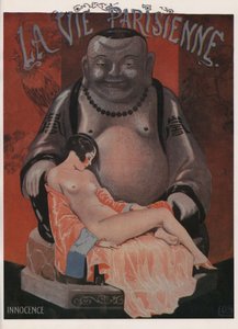 Oskuld. Parisian Life Magazine Cover, 1925