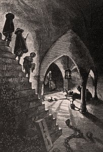La Cave Pénale - illustration från L