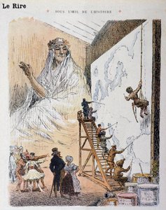 Europa. Teckning av Georges Meunier (1869-1942). I "" Le Rire Rouge"" av Georges Meunier