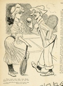 Illustration av Georges Meunier (1869-1934) i Le Rire av Georges Meunier