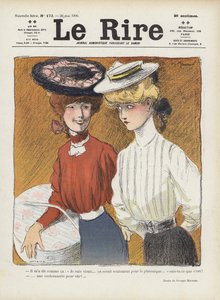 Illustration för Le Rire av Georges Meunier