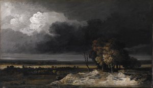 Annalkande storm av Georges Michel