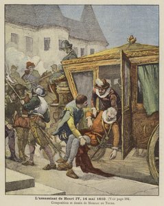 Mordet på kung Henrik IV av Frankrike, 14 maj 1610