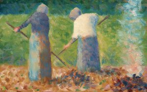 Hömakare i Montfermeil, ca. 1882. av Georges Pierre Seurat
