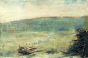 Landskap i Saint-Ouen, 1878 eller 1879. av Georges Pierre Seurat