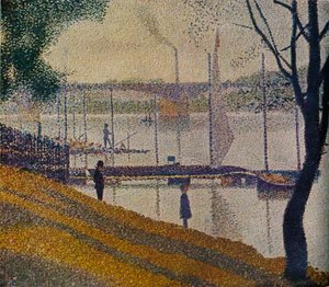 Courbevoie-bron, 1886