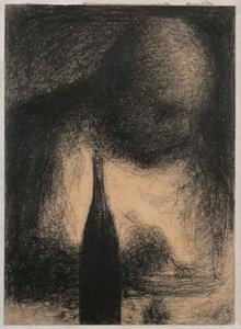 The Diner, c. 1883-1884. av Georges Pierre Seurat