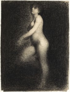 Nakenbilder, ca 1881-1882. av Georges Pierre Seurat
