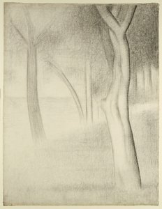 Träd av Georges Pierre Seurat