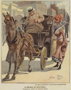 The Mystery of Courvillan (färg litho)