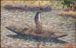 En fiskare av Georges Seurat
