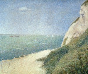 Stranden vid Bas Butin, Honfleur, 1886