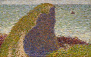 Georges Seurat - Le Bec du Hoc (studie) av Georges Seurat