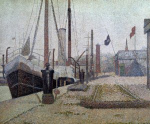 La Maria ’, Honfleur av Georges Seurat