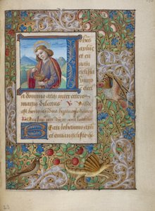 Initial J: Sankt Johannes evangelisten