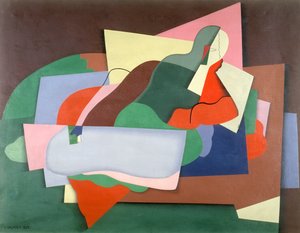 Reclining Man, 1925 (olja)