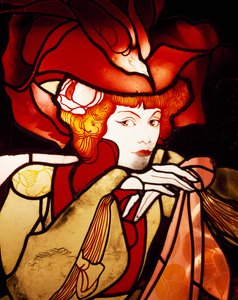 Kvinnlig figur, detalj av Georges de Feure