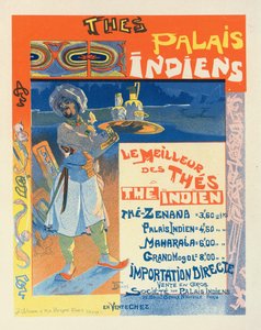 Teer från det indiska palatset, ca. 1900.