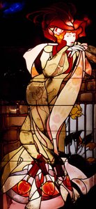 kvinnlig figur av Georges de Feure