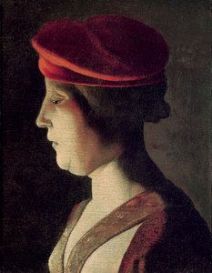 Chef för en kvinna av Georges de La Tour