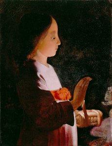 Jungfru Maria, ung av Georges de La Tour