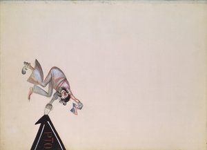 Scenografi för operetten Girofle-Giroflia av Ch. Lecocq, 1922 av Georgy Bogdanovich Yakulov