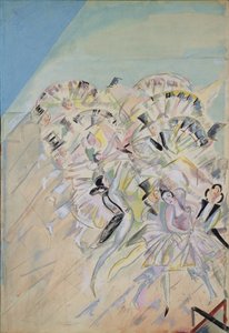 Scenografi för operetten Girofle-Giroflia av Ch. Lecocq, 1922