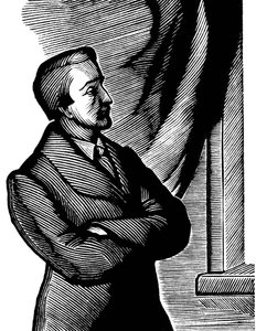Heinrich Heine, tysk poet från 1800-talet, 1934. av Georgi Yecheistov