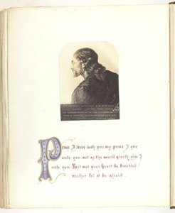 Utan titel [illustration av Jesus med bibliskt citat], 185568.