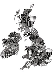 Storbritannien, 2015 (tusch på bristolkartong)