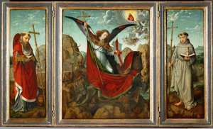 Sankt Mikaels altare (målning) av Gerard David