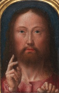 Kristus välsignelse, ca. 1500-1505. av Gerard David