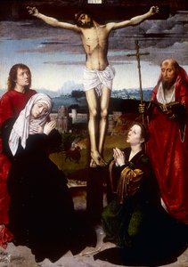 Korsfästelse, tidigt 1500-tal av Gerard David