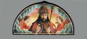 Dieu Pere benissant - Gud Fader ger sin ... av Gerard David