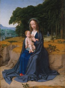 The Rest on the Flight into Egypt, c.1512–15 (olja på trä) av Gerard David