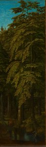 Utsikt i en skog, yttre högra flygeln på en triptyk, c.1505-c.1515 av Gerard David
