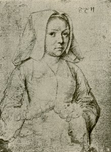 Ung kvinna, slutet av 1400-talet - början av 1500-talet, 1908. av Gerard David